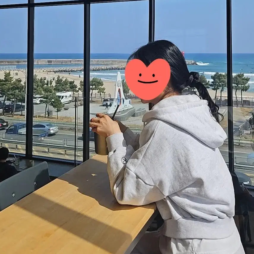 [BUNJANG] Two-Way Hoodie Zip-up / (새상품)투웨이 후드집업