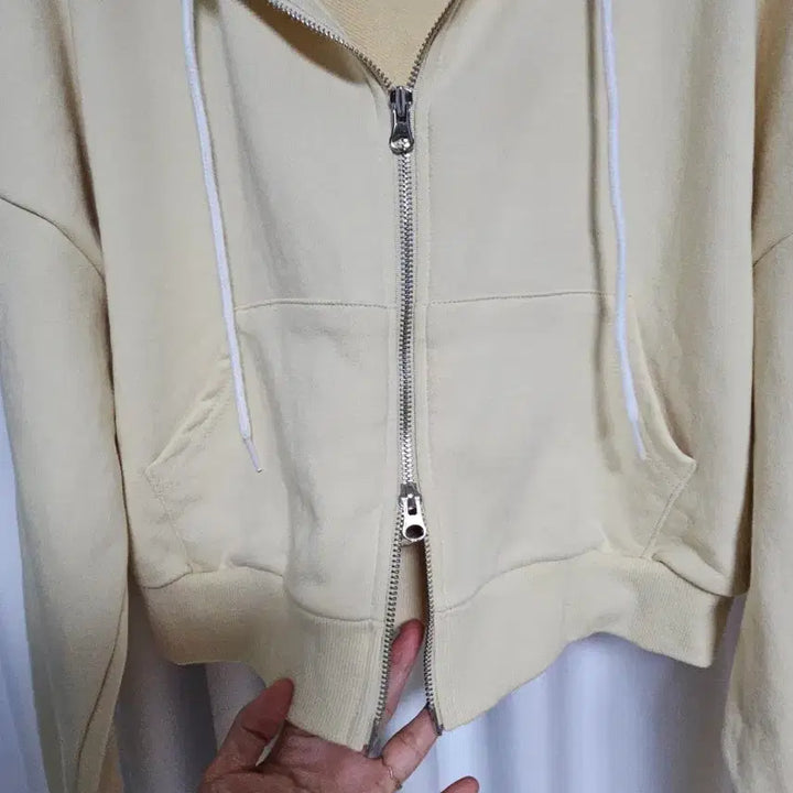 [BUNJANG] Two-Way Hoodie Zip-up / (새상품)투웨이 후드집업