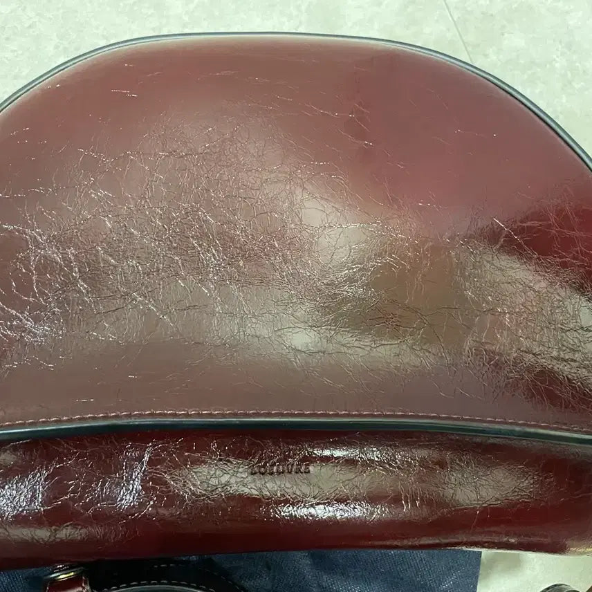 [BUNJANG] Loeuvre Sac De Bateau Medium Wine Shoulder Bag / 루에브르 가방 삭 드 바토 미디엄 와인