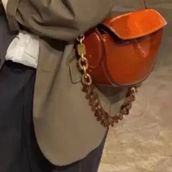 [BUNJANG] Loeuvre Sac De Bateau Medium Wine Shoulder Bag / 루에브르 가방 삭 드 바토 미디엄 와인