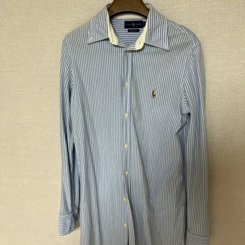 [BUNJANG] Polo Ralph Lauren Striped Shirt Dress / 폴로 랄프로렌 스트라이프 셔츠 원피스 정품
