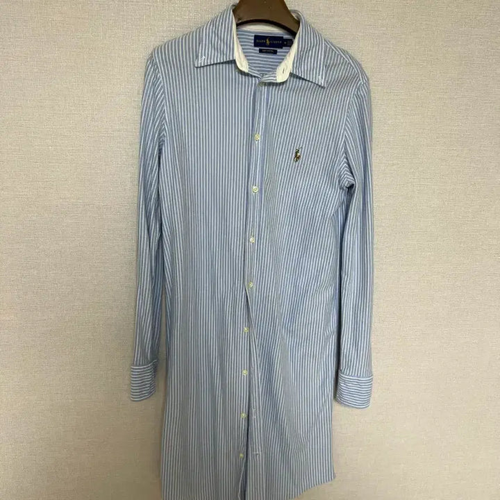 [BUNJANG] Polo Ralph Lauren Striped Shirt Dress / 폴로 랄프로렌 스트라이프 셔츠 원피스 정품