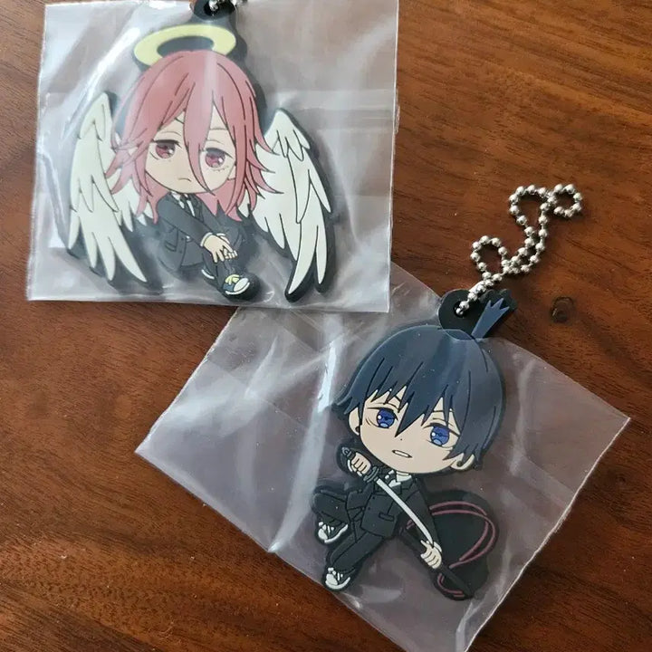 [BUNJANG] Chainsaw Man Ichiban Kuji Aki &amp; Angel Devil Rubber Charm / 체인소맨 이치방쿠지 제일복권 러버참 아키 천사의악마