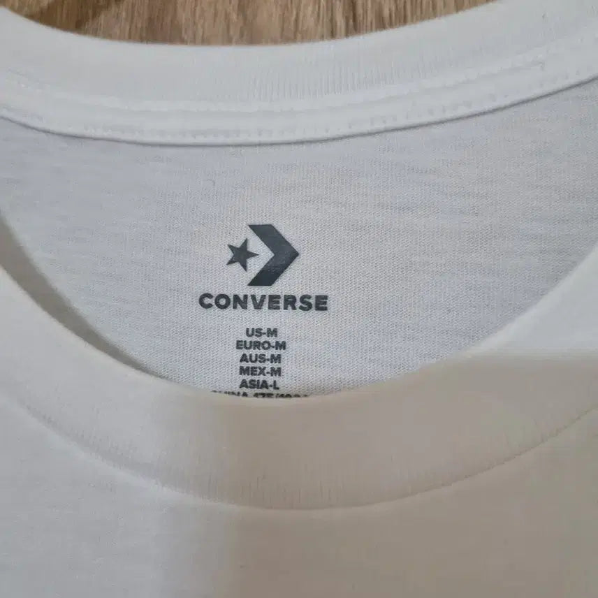 [BUNJANG] Converse Printing Short Sleeve T-Shirt / 컨버스 프린팅 반팔티