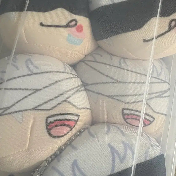 [BUNJANG] Jujutsu Kaisen Gojo Bundle Set Plush Doll Keyring / 일괄) 주술회전 고죠 만쥬 10개 인형 누이 키링