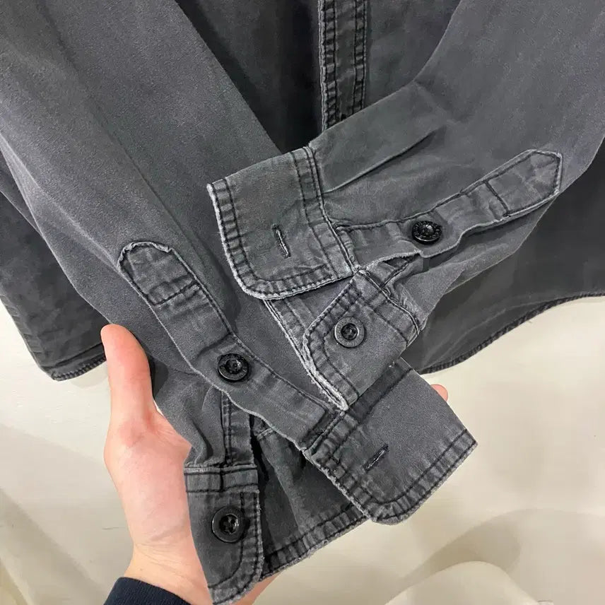 [SOLD OUT] 118 리바이스 웨스턴 흑청 데님 셔츠 빈티지