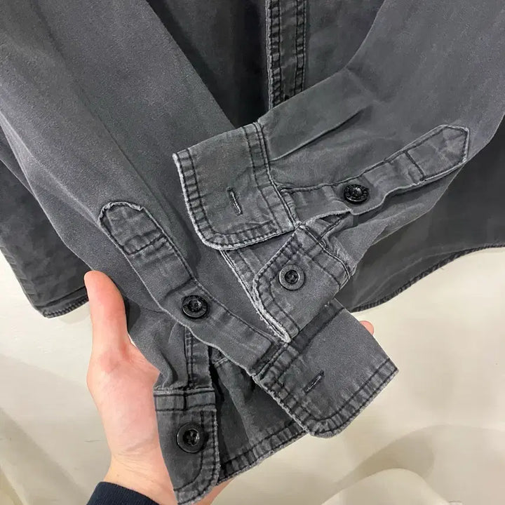 [SOLD OUT] 118 리바이스 웨스턴 흑청 데님 셔츠 빈티지