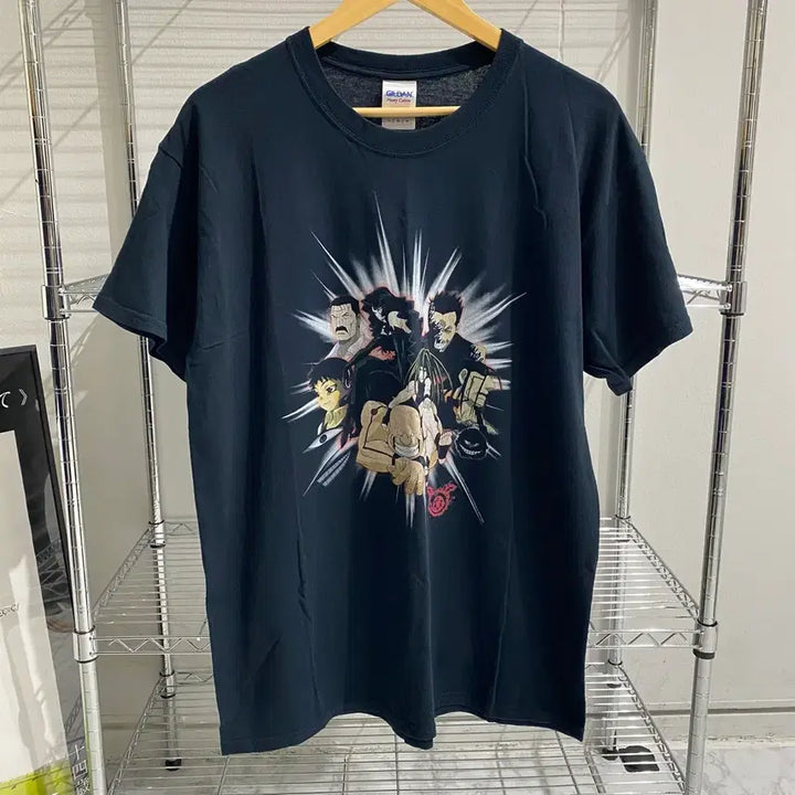 [BUNJANG] Fullmetal Alchemist Bootleg Anime T-shirt / 강연금 강철의연금술사 부틀렉 애니메이션 티셔츠