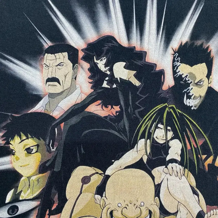 [BUNJANG] Fullmetal Alchemist Bootleg Anime T-shirt / 강연금 강철의연금술사 부틀렉 애니메이션 티셔츠
