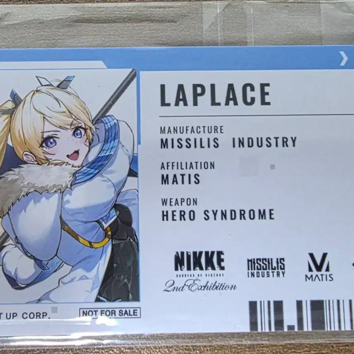 [BUNJANG] NIKKE Laplace Photocard / 니케 전시회 라플라스 포토카드 입장 특전
