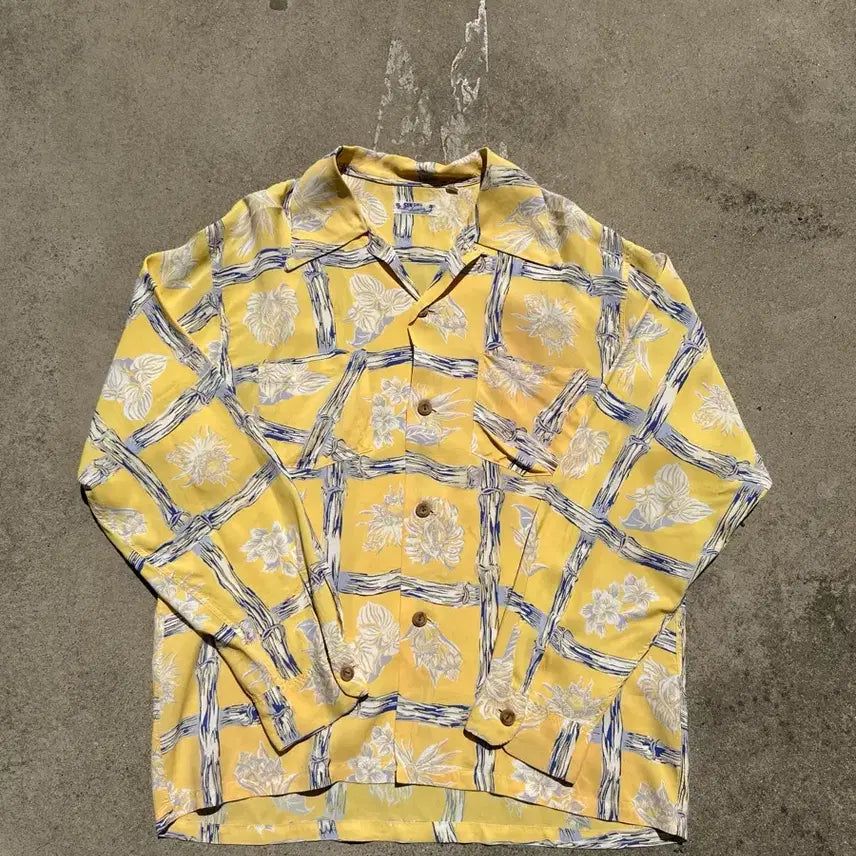 [BUNJANG] Sun Surf Rayon Aloha Shirt / Sun surf 레이온 알로하 셔츠