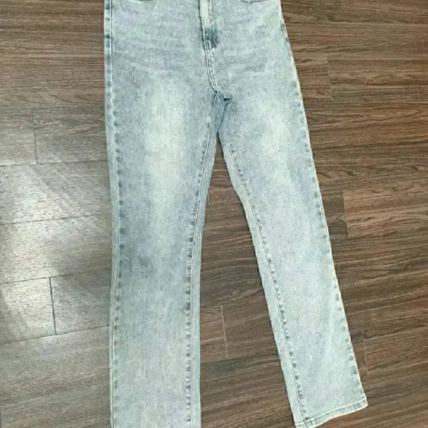 [BUNJANG] ENVYLOOK Washed Denim Pants / (특가)엔비룩 워싱 데님 팬츠
