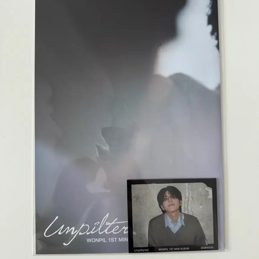[BUNJANG] Day6 Wonpil Unpiltered Poster / 원필 Unpiltered 포스터 미개봉