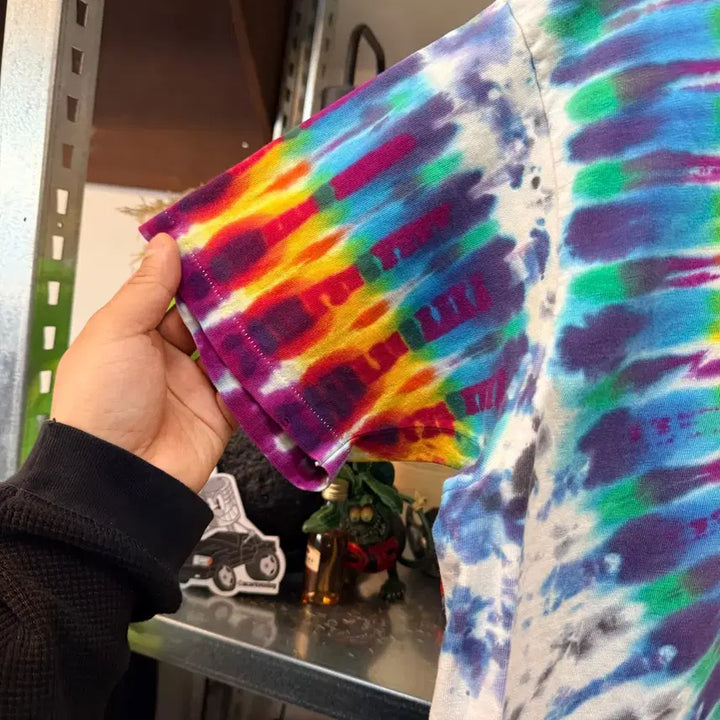 [BUNJANG] Unknown 90s Single Stitch Tie-dye T-shirt / 90년대 싱글스티치 타이다이 티셔츠