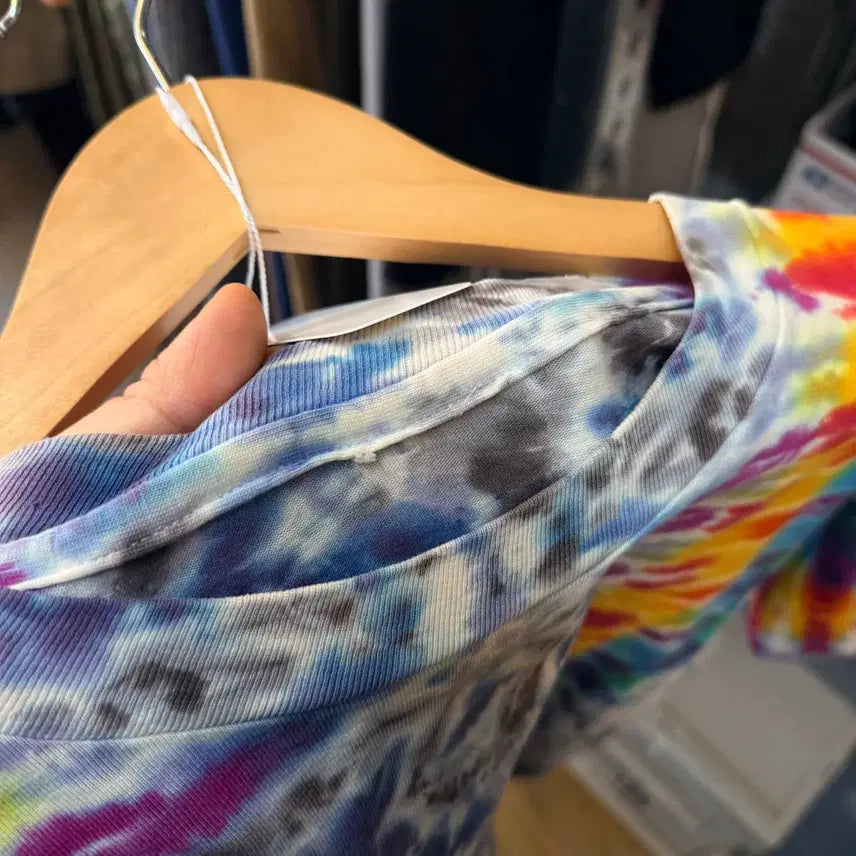 [BUNJANG] Unknown 90s Single Stitch Tie-dye T-shirt / 90년대 싱글스티치 타이다이 티셔츠