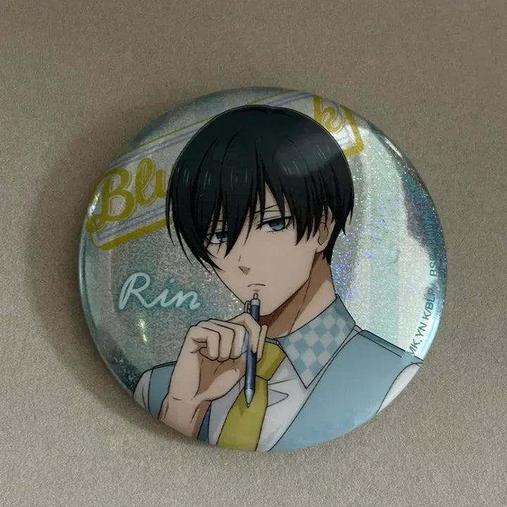 [BUNJANG] Blue Lock Itoshi Rin Day Off Can Badge / 블루록 이토시 린 캔뱃지 데이오프