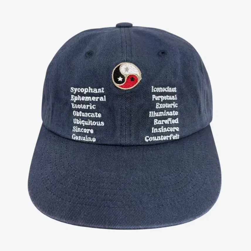 [SOLD OUT] 패슬 Yin Yang Washed Cap Navy 모자