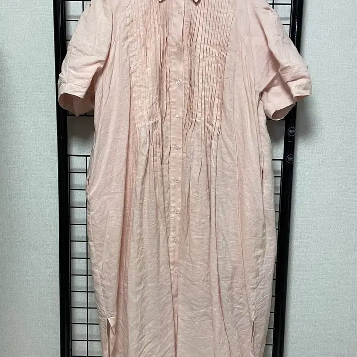 [BUNJANG] Byeunoiya Mone Pintuck Dress Pink M / 유노이아 모네 핀턱 드레스 mone pintuck dress pink M