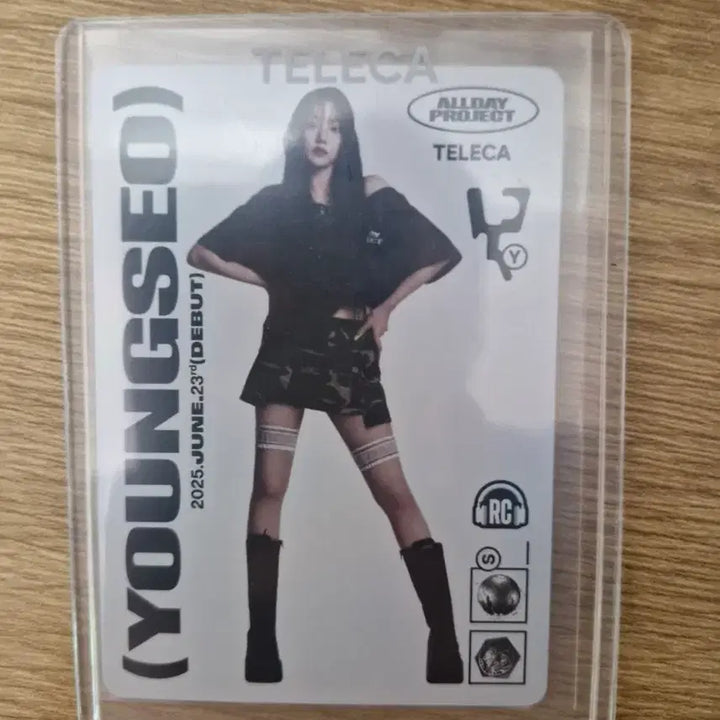 [BUNJANG] Tereca AllDeff Youngseo Debut Photocard / 테레카 올데프 영서 데뷔 포토카드