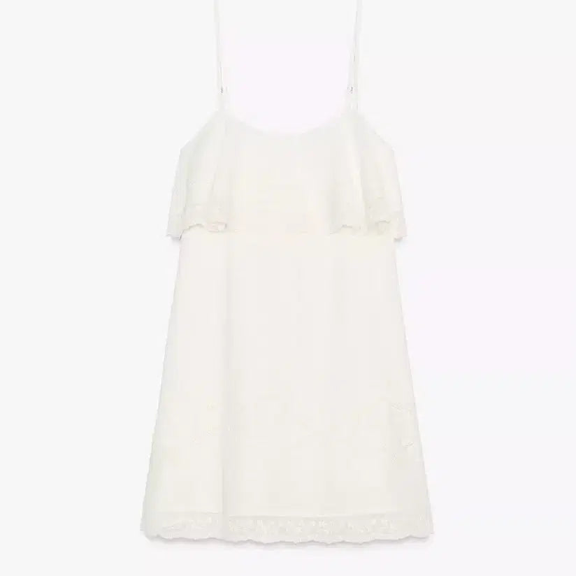 [BUNJANG] ZARA Embroidered Dress XS / 자라 자수 원피스 xs 새상품