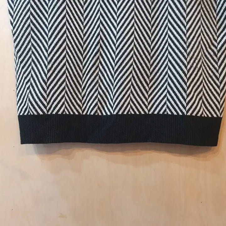 [BUNJANG] Herringbone Pattern Knit Vest XL / 헤링본 패턴 니트 조끼 XL