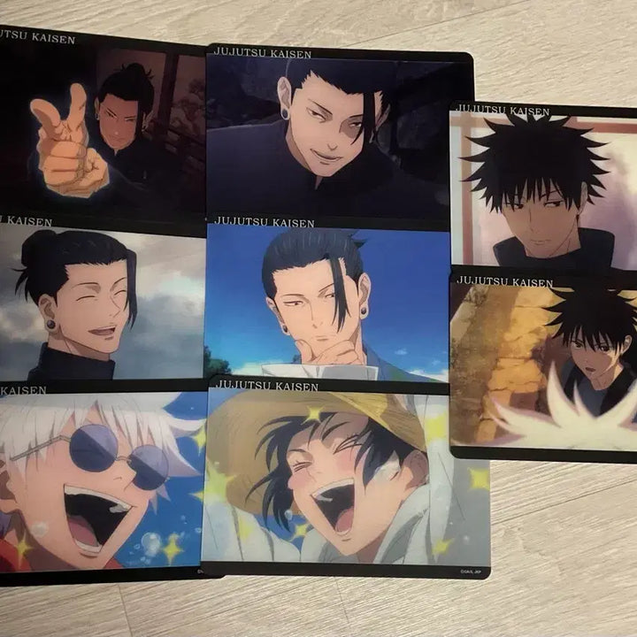[BUNJANG] Jujutsu Kaisen Geto Gojo Megumi Clear Board Card / 주술회전 클리어 보드 카드 게토 고죠 메구미 회옥절