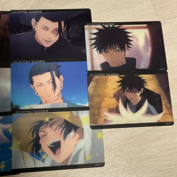 [BUNJANG] Jujutsu Kaisen Geto Gojo Megumi Clear Board Card / 주술회전 클리어 보드 카드 게토 고죠 메구미 회옥절
