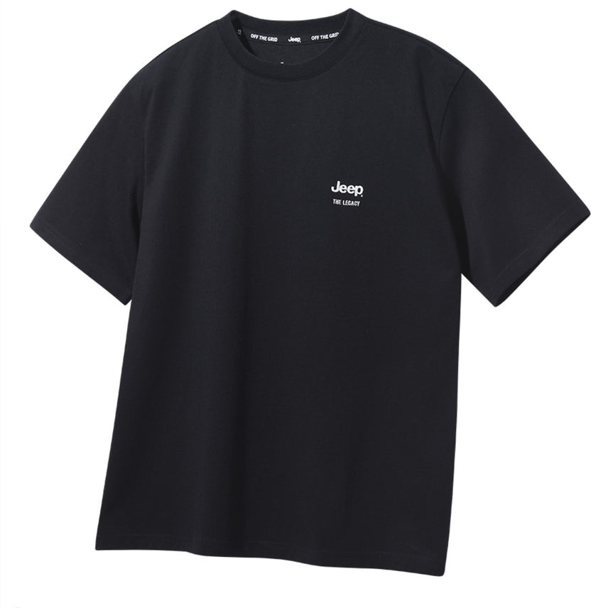 [BUNJANG] Jeep White/Black Short-Sleeve T-Shirt 2-Piece Set (Sealed) / 새) 지프 Jeep 흰/검 반팔 2종 세트 S, L 미개봉 새상품