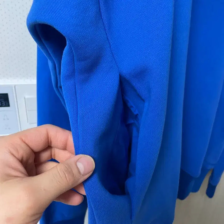 [BUNJANG] Solid Homme Sweatshirt Blue / 솔리드옴므 맨투맨 블루, 52사이즈 새상품