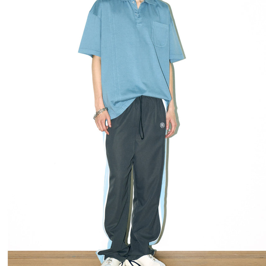 [BUNJANG] Partimento Oversized Pigment Polo Shirt Blue / 새) 파르티멘토 오버핏 피그먼트 폴로 셔츠 블루 M, L 미개봉 새상품