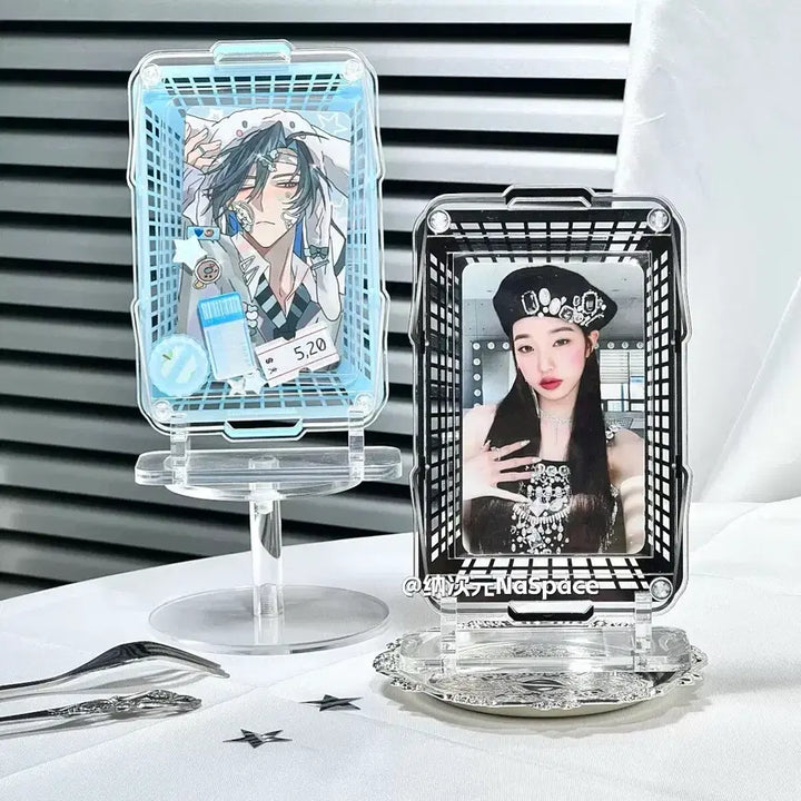 [BUNJANG] Photocard Shaker Case / 포토카드 포카 아크릴 홀더 셰이커 케이스 보관함 미개봉품