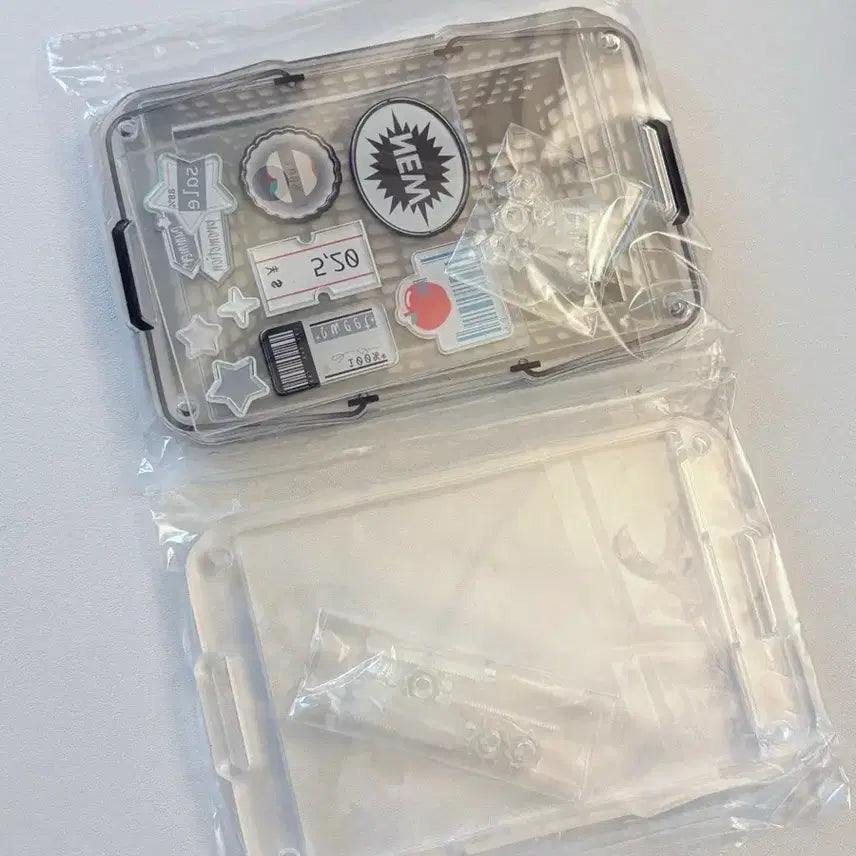 [BUNJANG] Photocard Shaker Case / 포토카드 포카 아크릴 홀더 셰이커 케이스 보관함 미개봉품