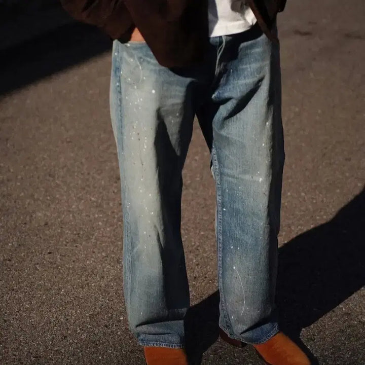 [BUNJANG] Marty &amp; Sons Addresser Shop Denim Jeans / [구매] 마티앤선즈 어드레서샵 별주 데님 1사이즈