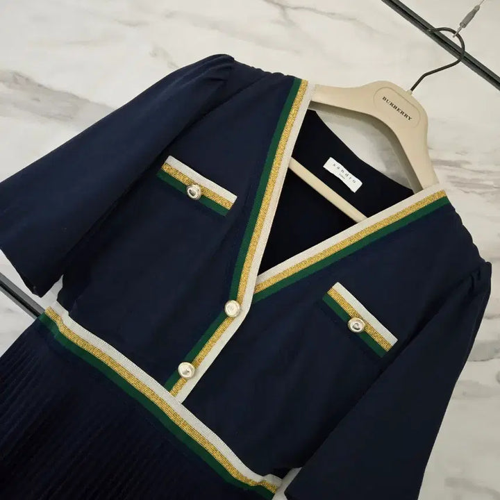 [BUNJANG] Sandro Pleated Dress / 산드로 플리츠 원피스