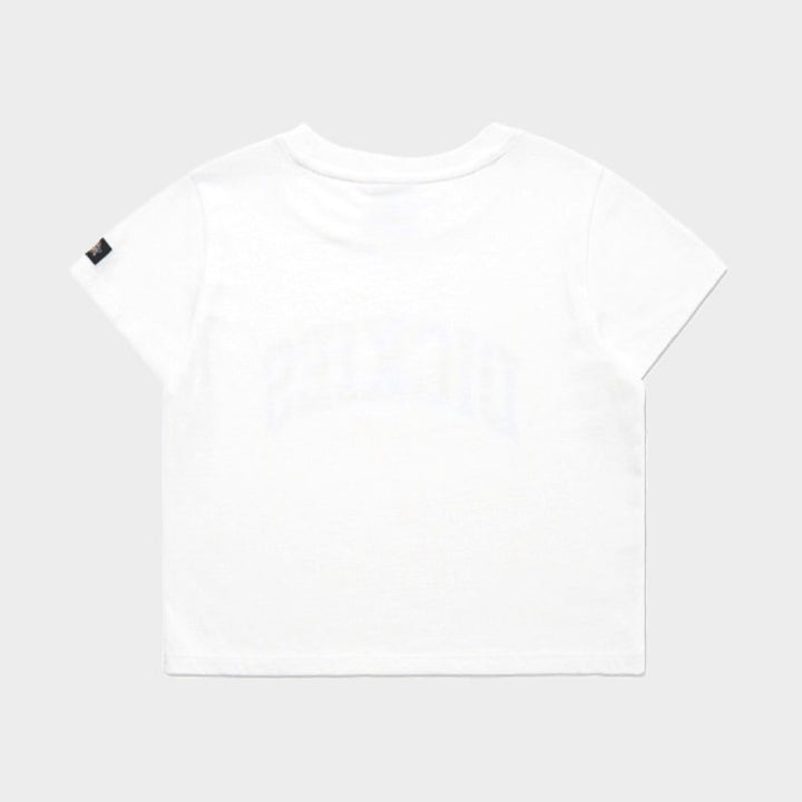 [BUNJANG] Dickies Arch Logo Crop T-Shirt White S / 새) 디키즈 아치 로고 크롭 티셔츠 화이트 S 미개봉 새상품
