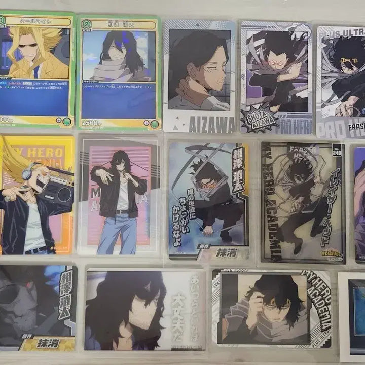 [BUNJANG] My Hero Academia Shota Aizawa Bundle Set Goods / (일괄) 히로아카 아이자와 쇼타 위주 카드 지류 굿즈