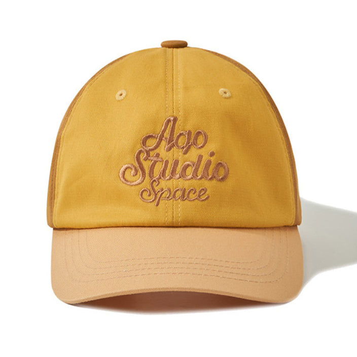 [BUNJANG] Acos studio space Yellow Ball Cap Hat (Free Size, Unsealed) / 새) 아코스튜디오스페이스 볼캡 모자 옐로우 프리사이즈 미개봉 새상품