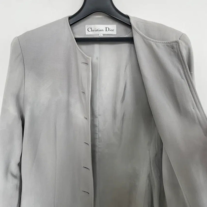 [BUNJANG] Christian Dior New Wool Jacket / 올드 크리스찬 디올 논카라 4계절 뉴울 자켓