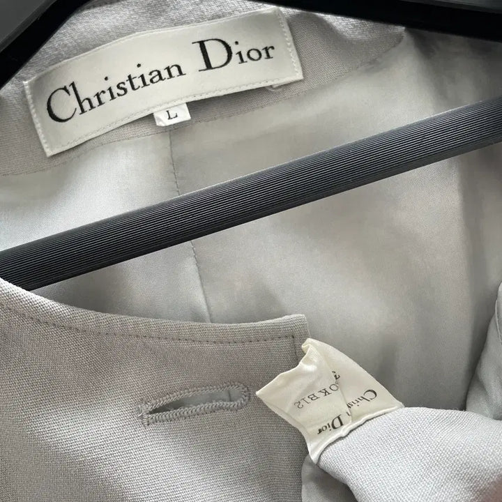 [BUNJANG] Christian Dior New Wool Jacket / 올드 크리스찬 디올 논카라 4계절 뉴울 자켓