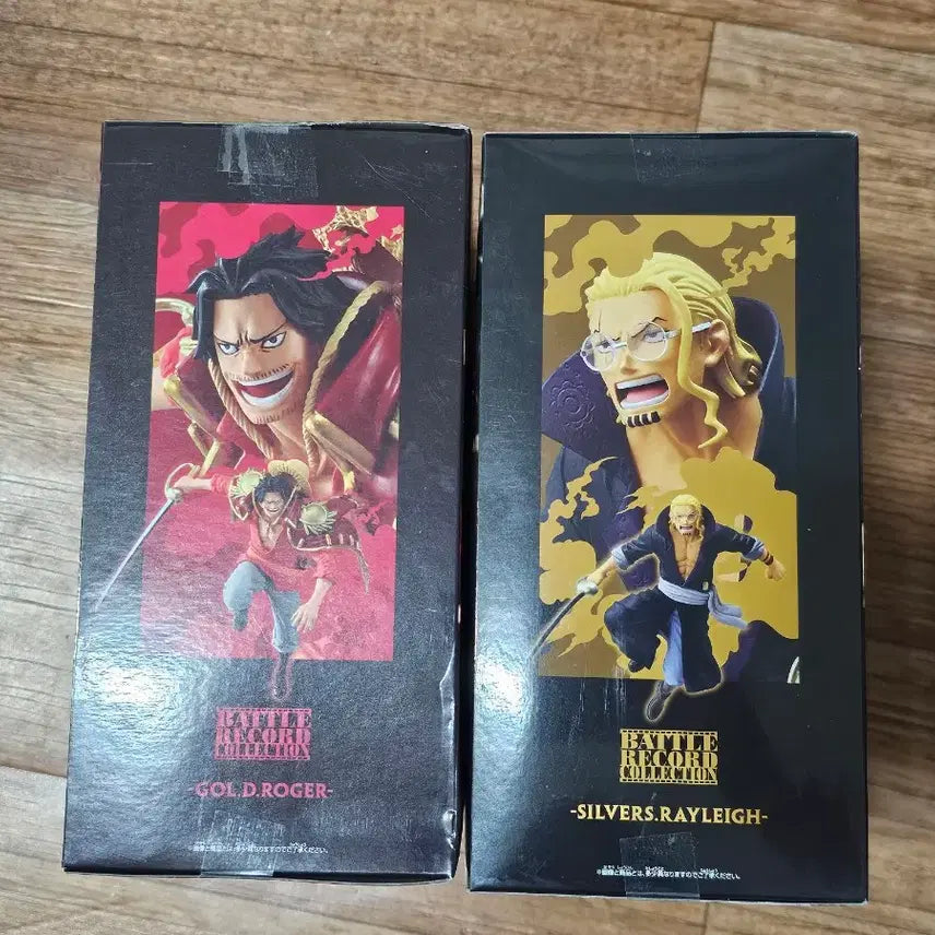 [BUNJANG] One Piece Battle Record Gol D. Roger &amp; Silvers Rayleigh Bundle Set Figure / 원피스 배틀레코드 골D 로저 실버즈 레일리 피규어 일괄