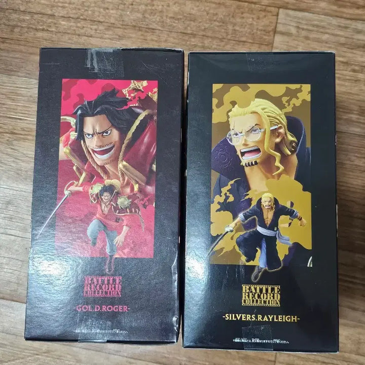 [BUNJANG] One Piece Battle Record Gol D. Roger &amp; Silvers Rayleigh Bundle Set Figure / 원피스 배틀레코드 골D 로저 실버즈 레일리 피규어 일괄