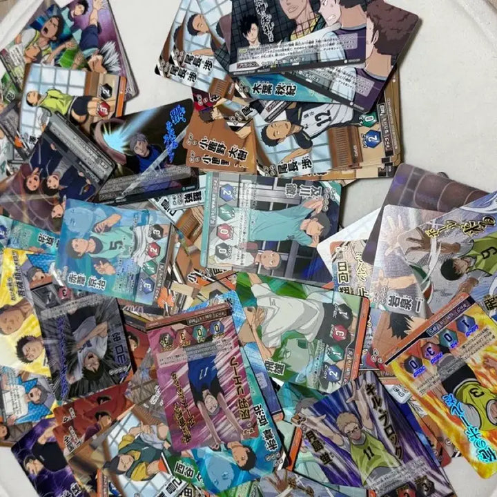 [BUNJANG] Haikyuu! Trading Cards Bundle Set / 하이큐 바보카 약200장 일괄