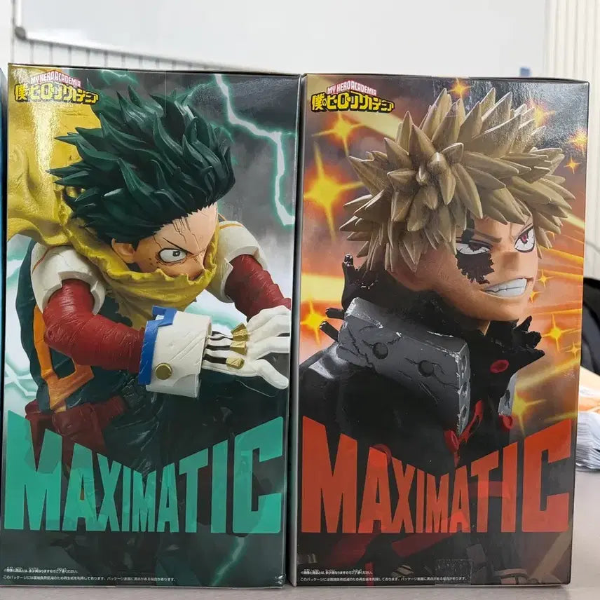 [BUNJANG] My Hero Academia Maximatic Midoriya &amp; Bakugo Figure Set / 히로아카 맥시매틱 미도리야 &amp; 바쿠고 피규어