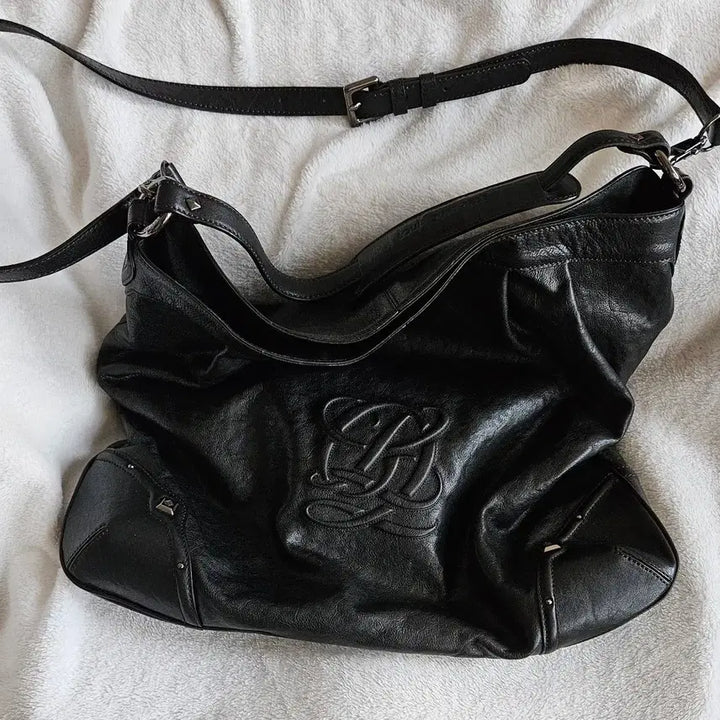 [BUNJANG] Louis Quatorze Raw Leather Shoulder Cross Bag / 루이까또즈새상품생지가죽