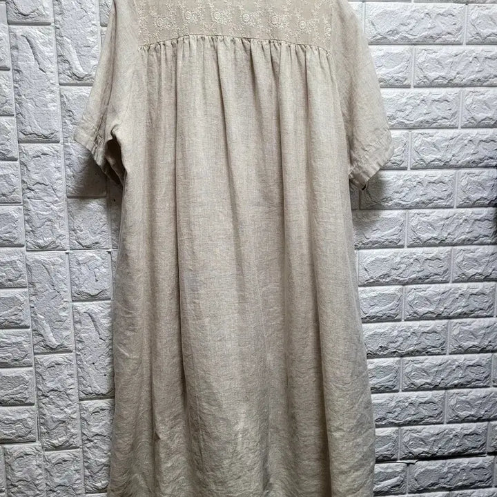 [BUNJANG] 2 Story Jin Linen Lace Long Dress / 고퀄 2스토리지니 린넨 레이스 롱 원피스