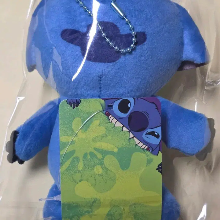 [BUNJANG] Spam Lilo &amp; Stitch Plush Keyring / 스팸 클래식 릴로&amp;스티치 인형 키링