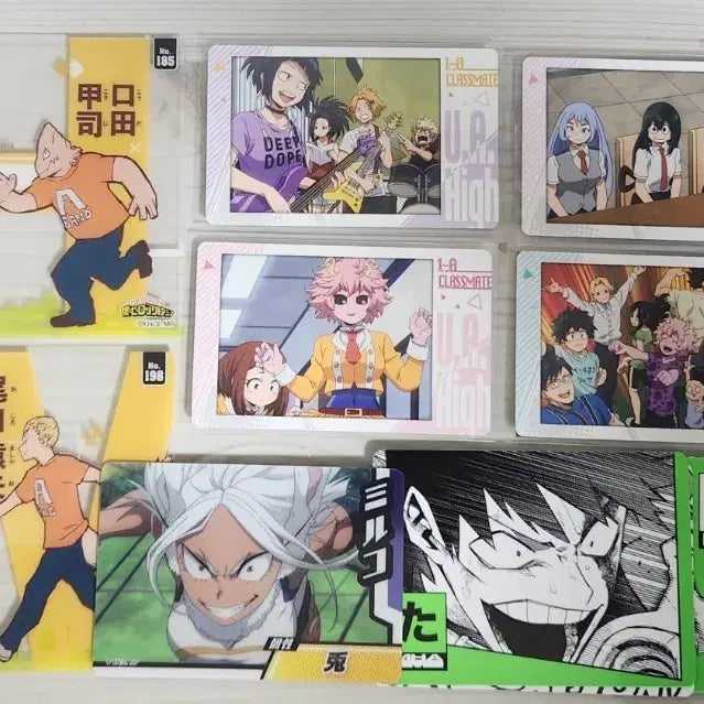 [BUNJANG] My Hero Academia Paper Card Bundle Set / (일괄) 히로아카 나히아 지류 카드 굿즈