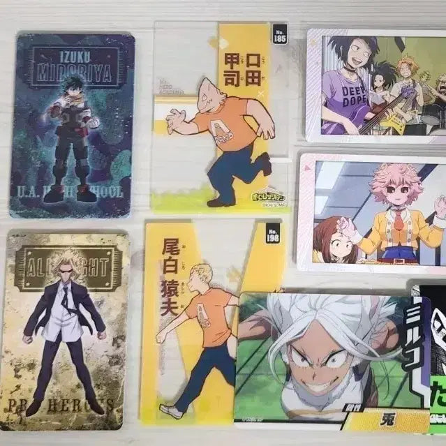 [BUNJANG] My Hero Academia Paper Card Bundle Set / (일괄) 히로아카 나히아 지류 카드 굿즈