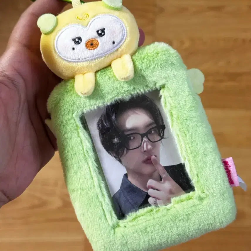 [BUNJANG] ATEEZ MYTEEZ Mingi Photocard Holder Keychain / 에이티즈 마이티즈 포토홀더 키링 - 민기