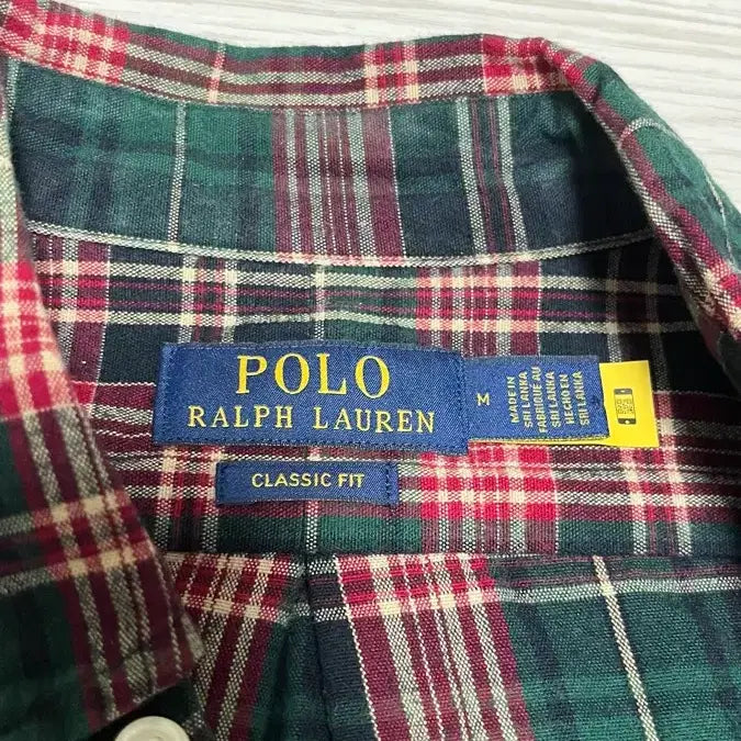 [BUNJANG] Polo Checkered Shirt (M Size) / 폴로 체크 셔츠 입니다 m사이즈 (사용감 거의 없음)